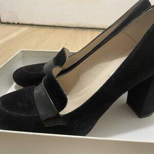 LK Bennett Suede Loafer with Block Heel (EUR 37.5/US 7.5)